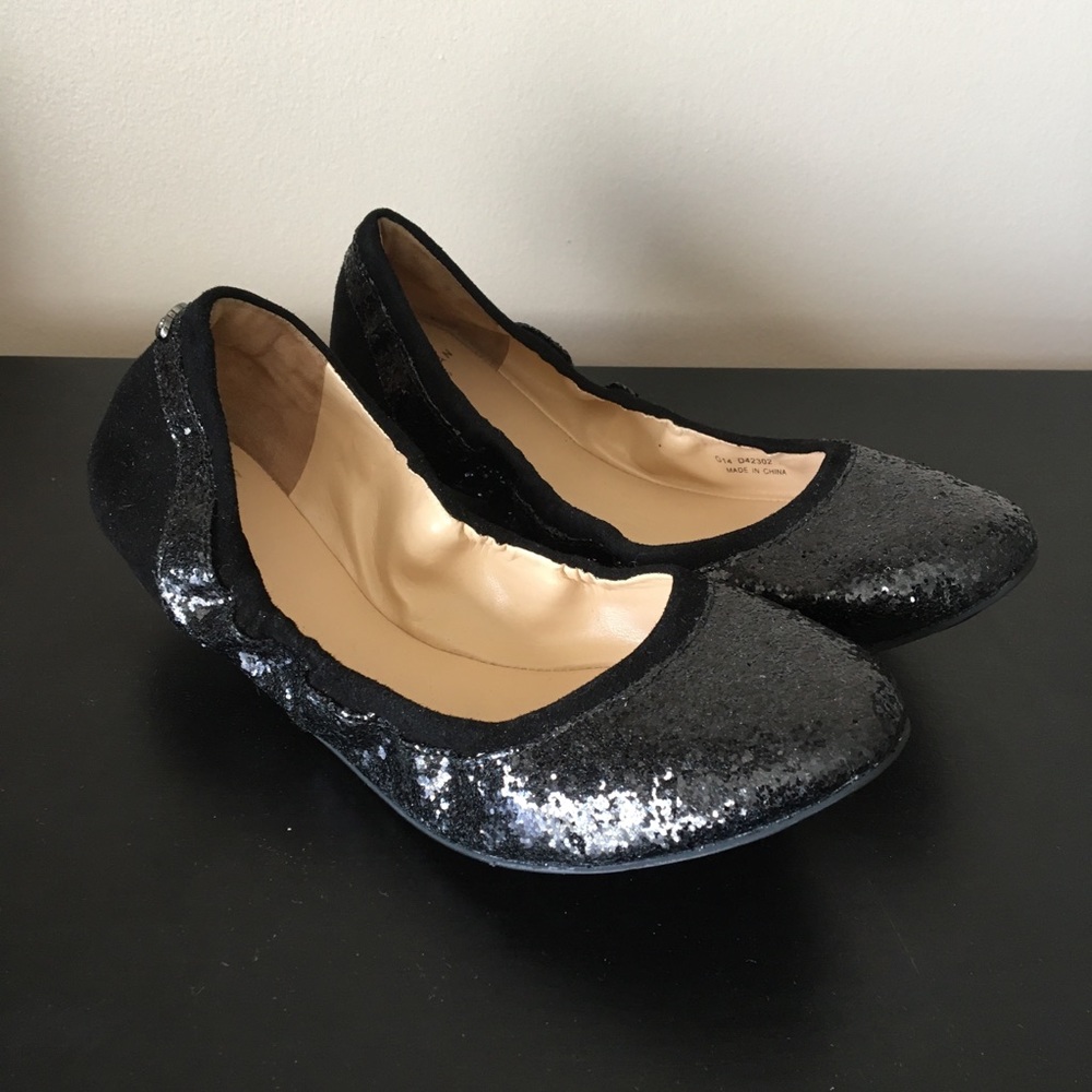 Cole Haan Black Ballet Flats Sz 7.5 B